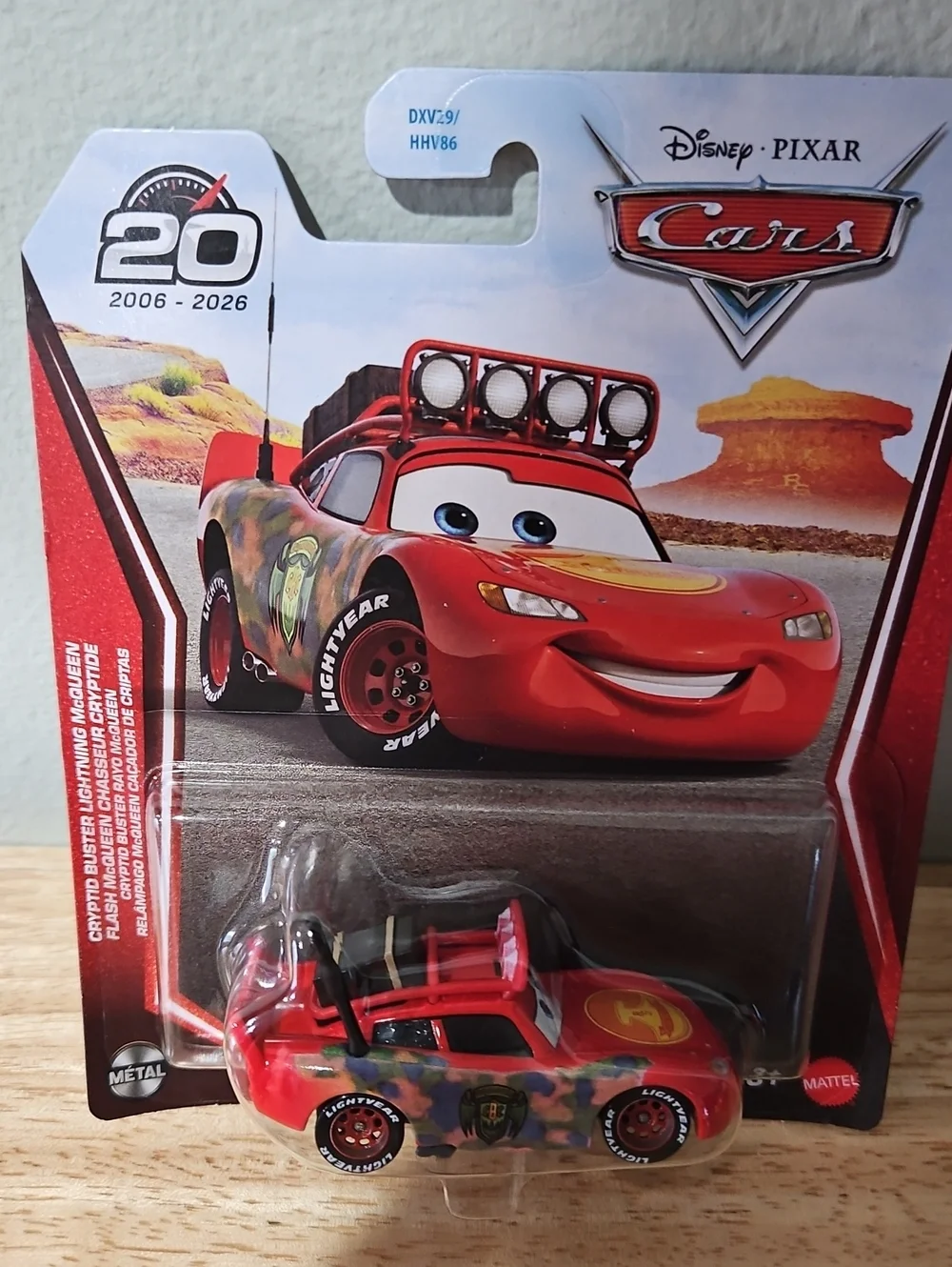 Disney Pixar Cars Cryptid Buster Lightning McQueen 2026 NIP Diecast